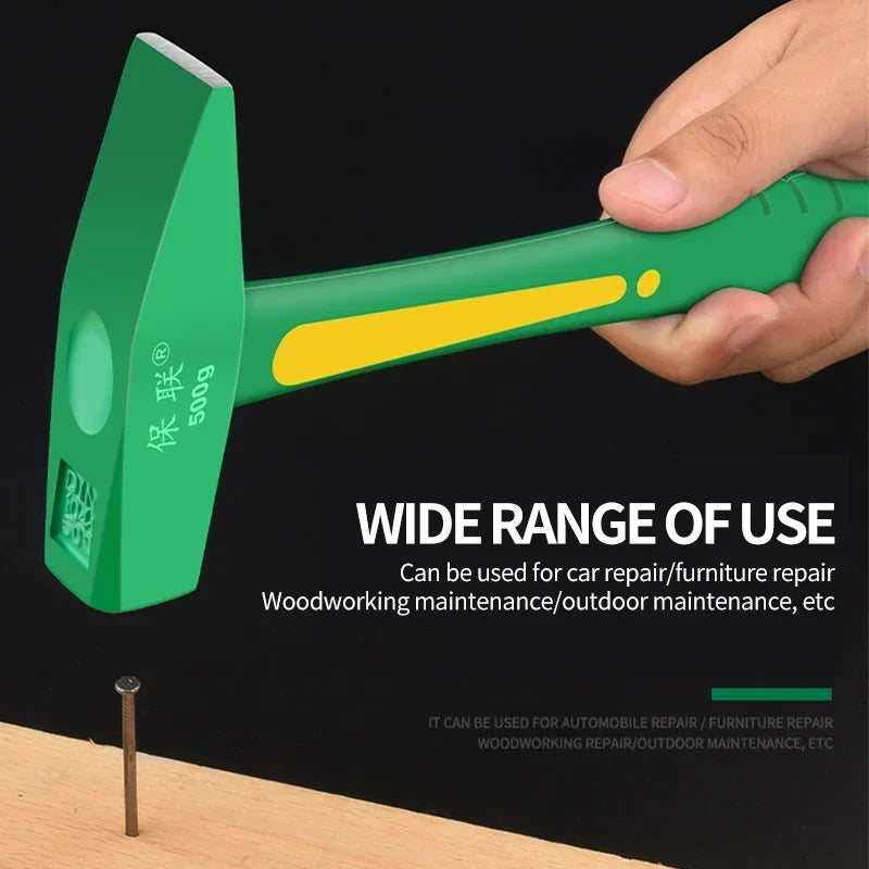 Multifunctional non-slip shockproof steel hammer hand tools household woodworking hardware tools percussion hammer