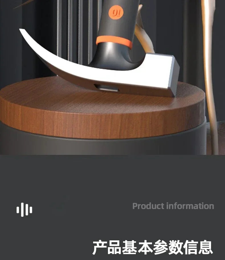 Deli 10oz Claw Hammers Mini Camping Hammer Nail Hammer with Shock Reduction Grip Multifunctional Woodworking Repair Hand Tools