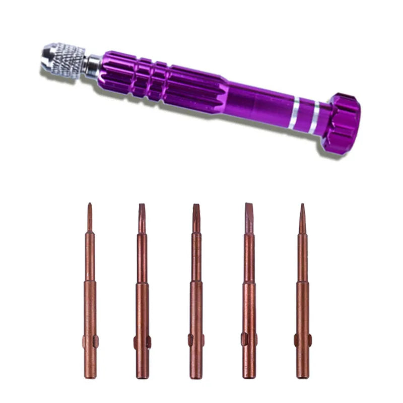 2025 5 in 1 Screwdriver Repair Kit Screwdriver for Phone Opening Tools Phone Repair Tools for Iphone Huawei Xiaomi /Color Random