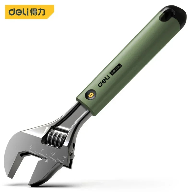 Deli 1 Pcs High Carbon Steel Installation Hammer Wrench Pointed-nose Pliers Tape Measure Household Carpenter Repair Hand Tool