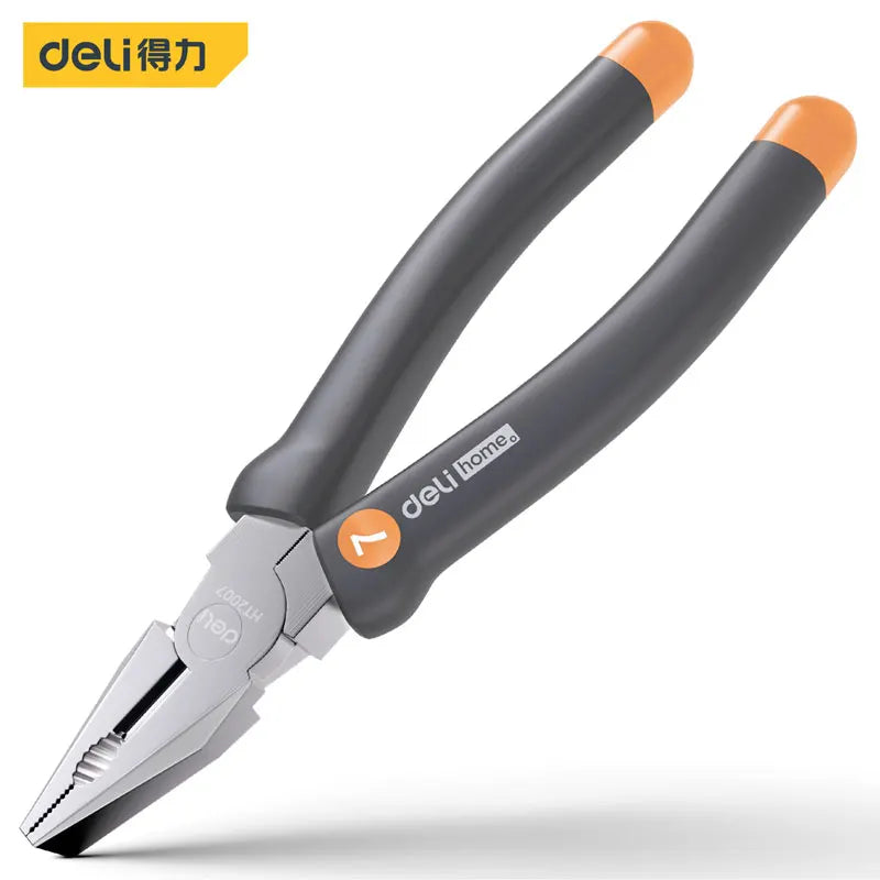 Deli 1Pcs High Carbon Hammers TPR Non-slip Handle Multifunction Woodworking Installation Nail Hammer Household Hand Tools Hammer