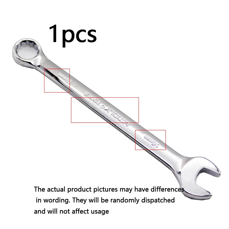 1pc Open End Wrench Tool Combination Wrench Hex Spanner Wrench For Hex Nuts 6 7 8 9 10 11 12 13 14 15 16mm