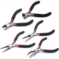 5Pcs Jewelers Pliers Tools Set Plier Kit for Jewelry Making Supplies, Wire Wrapping, Beading, DIY Crafts