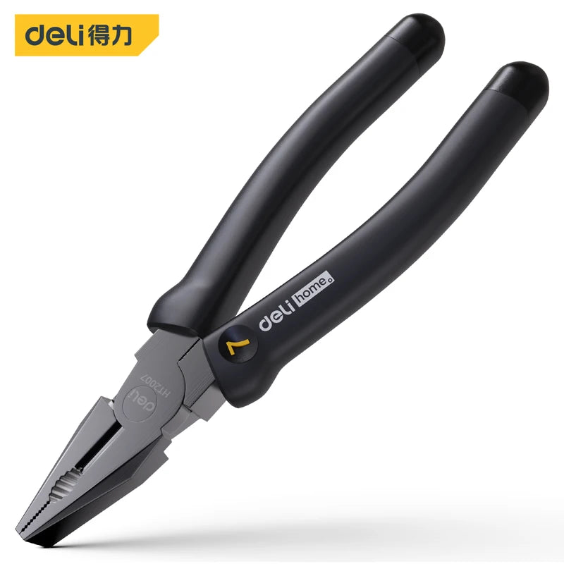 Deli 1Pcs High Carbon Hammers TPR Non-slip Handle Multifunction Woodworking Installation Nail Hammer Household Hand Tools Hammer