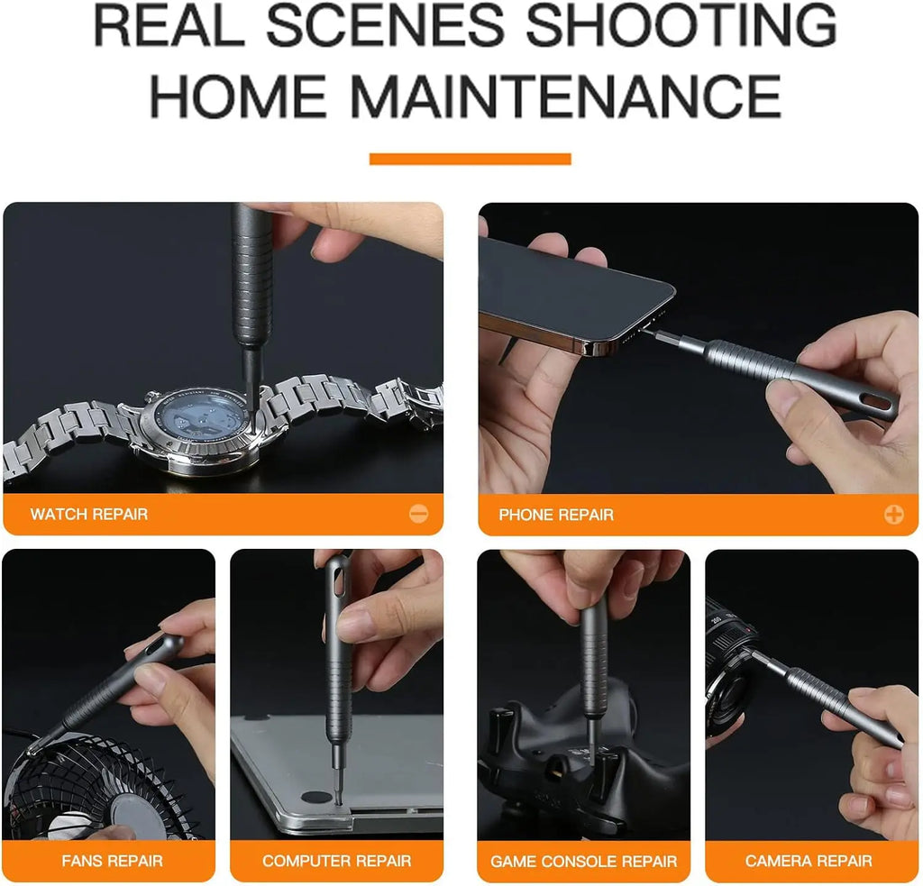 51 In 1 Precision Screwdriver Set, With 48 Magnetic Bits Torx Hex Screwdriver For, Laptop, PC, Watch, Glass