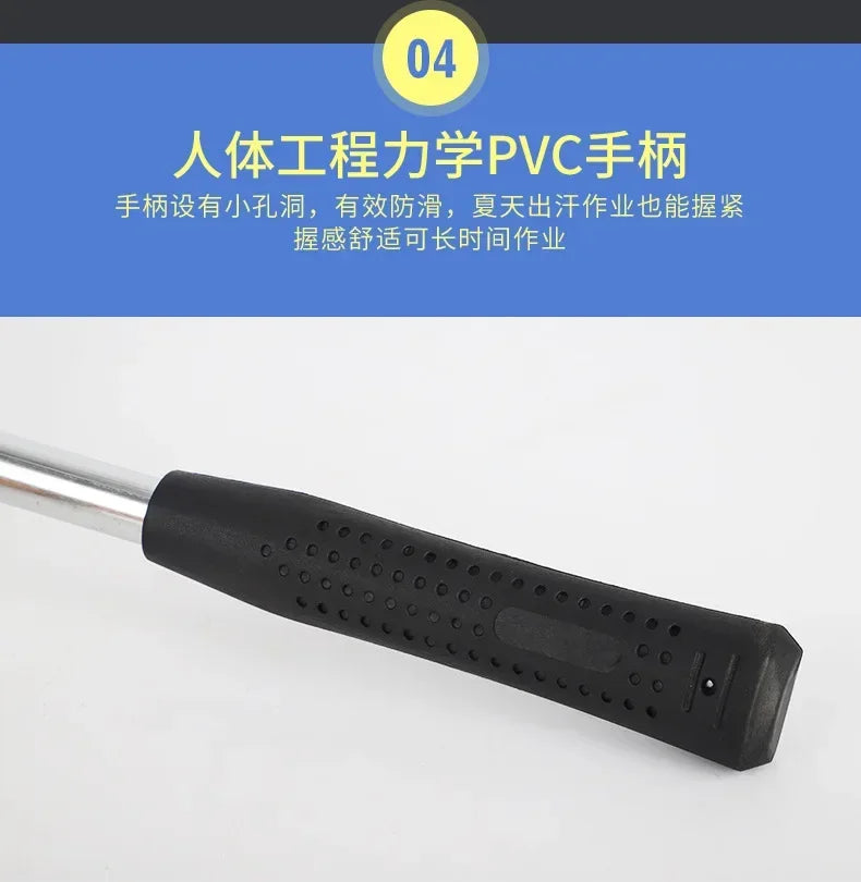 Double Face Soft Tap Rubber Hammer 25mm Multifunctional Glazing Window Beads Hammers Nylon Head Rubber Mallet