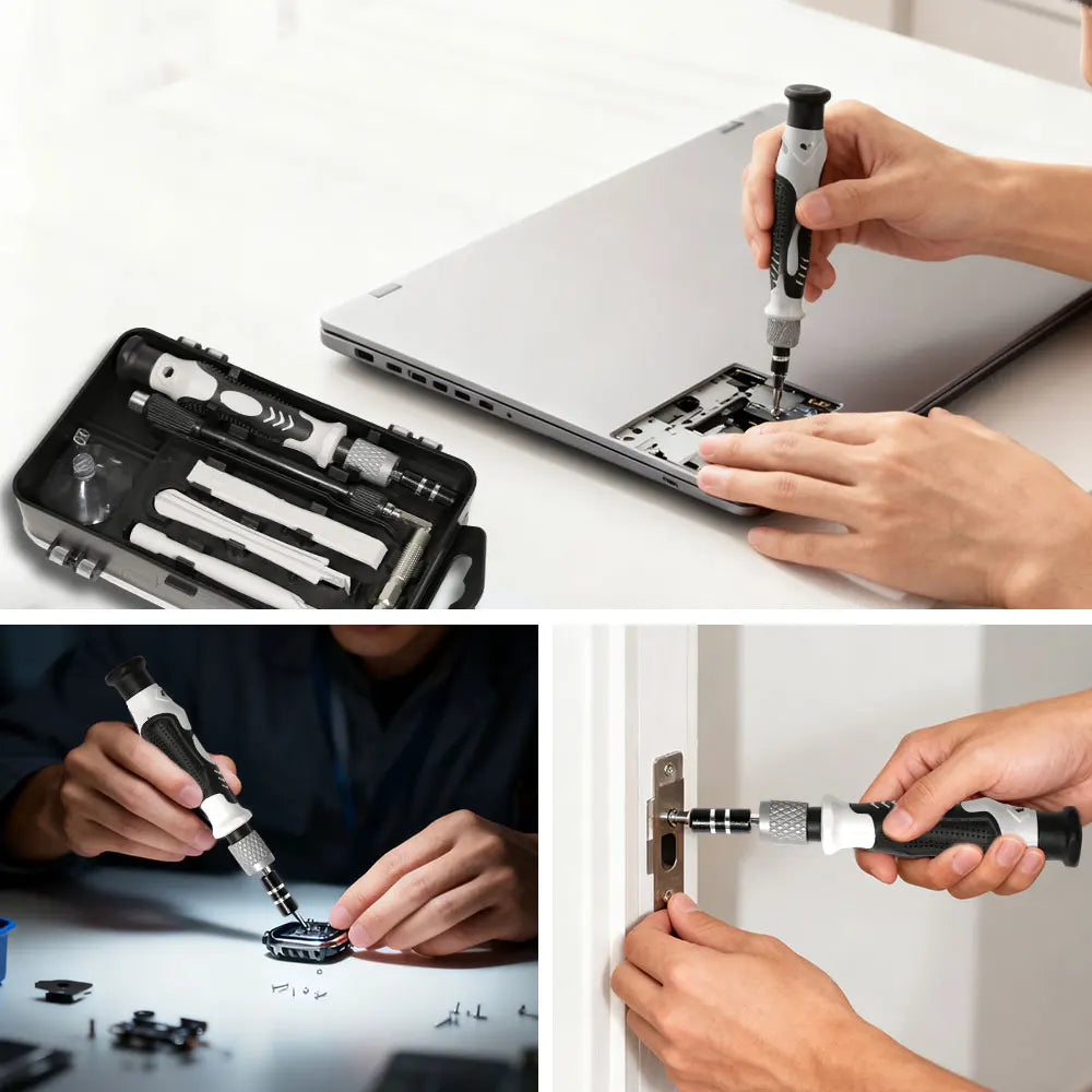 NEW 115 in 1 Magnetic Precision Screwdriver Set - Complete Repair Hand Tool Kit for Computer Laptop Phone and Electronic Devices