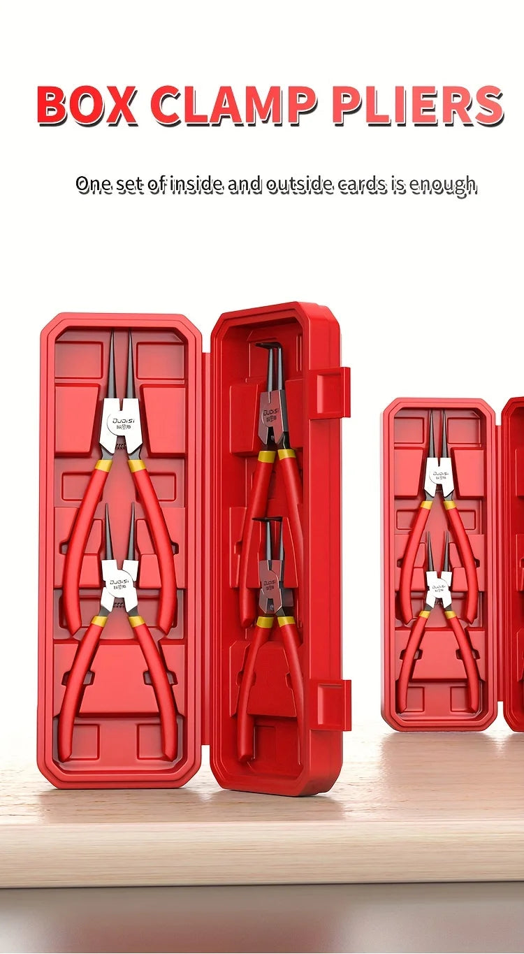 Multi-function Expansion Pliers Retaining Ring Pliers Card Pliers Internal And External Dual-purpose Industrial Grade Circlip Pl