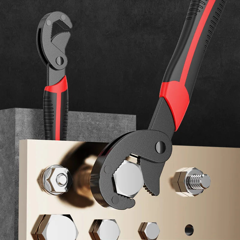 Adjustable Portable Wrench Universal Wrench Multifunctional Opening Wrench Adjustable Ratchet Spanner Hand Repair Tools