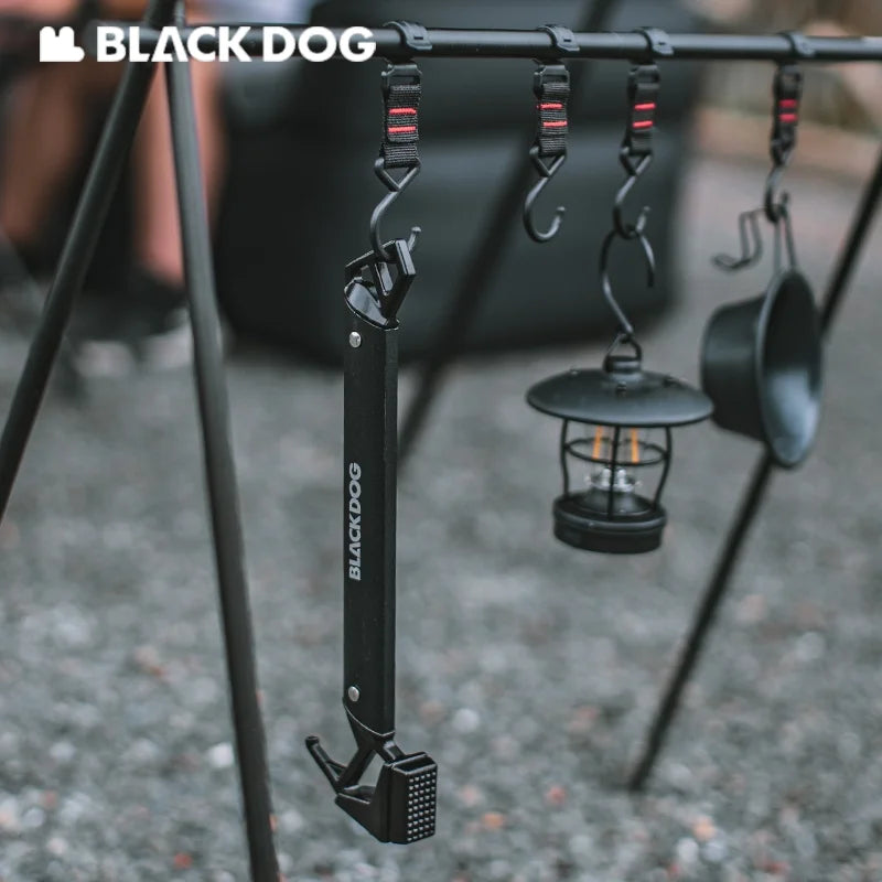 Naturehike BLACKDOG Outdoor Hammer Multi-functional Mountaineering Hiking Camping Tent Peg Stake Mallet Ultralight Iron Tools