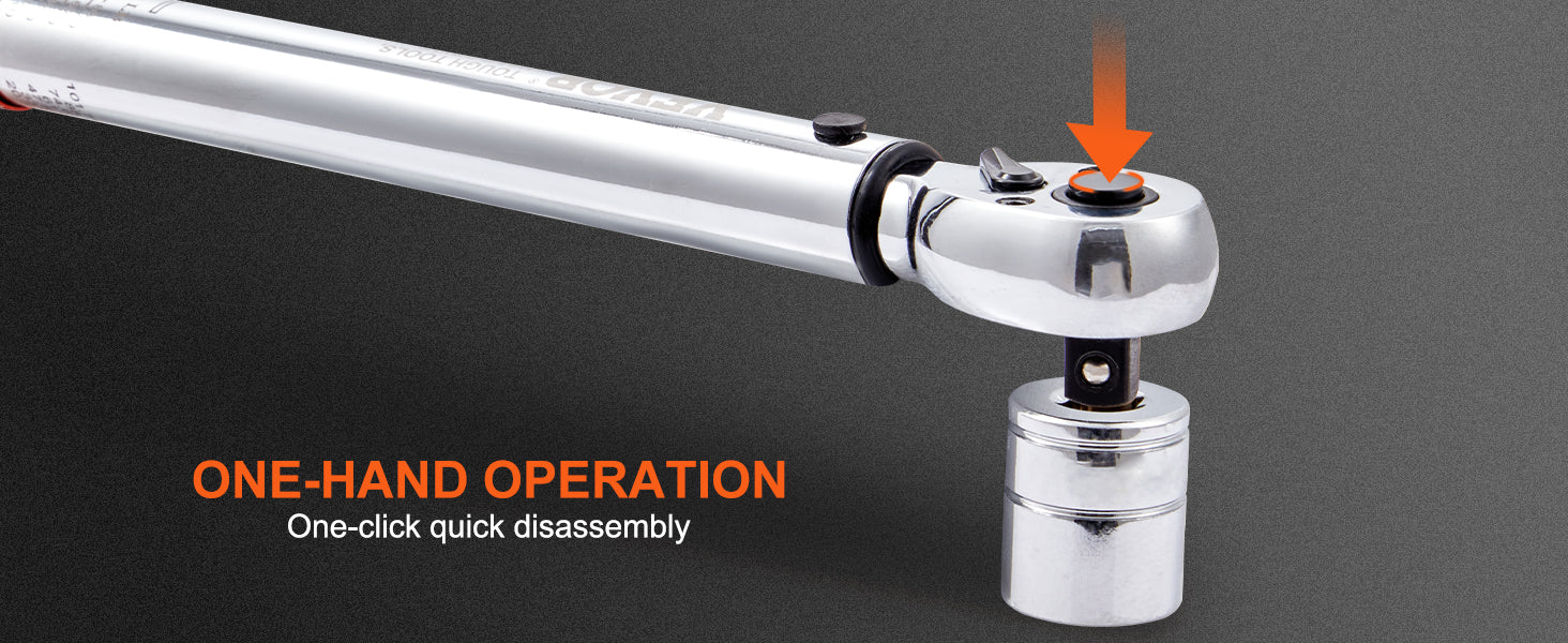 SucceBuy 1/2" 1/4" 3/8" Mechanical Torque Wrench Set Precision Pointer Hand Tools Torque Wrench Mechanical Car Repair Tool